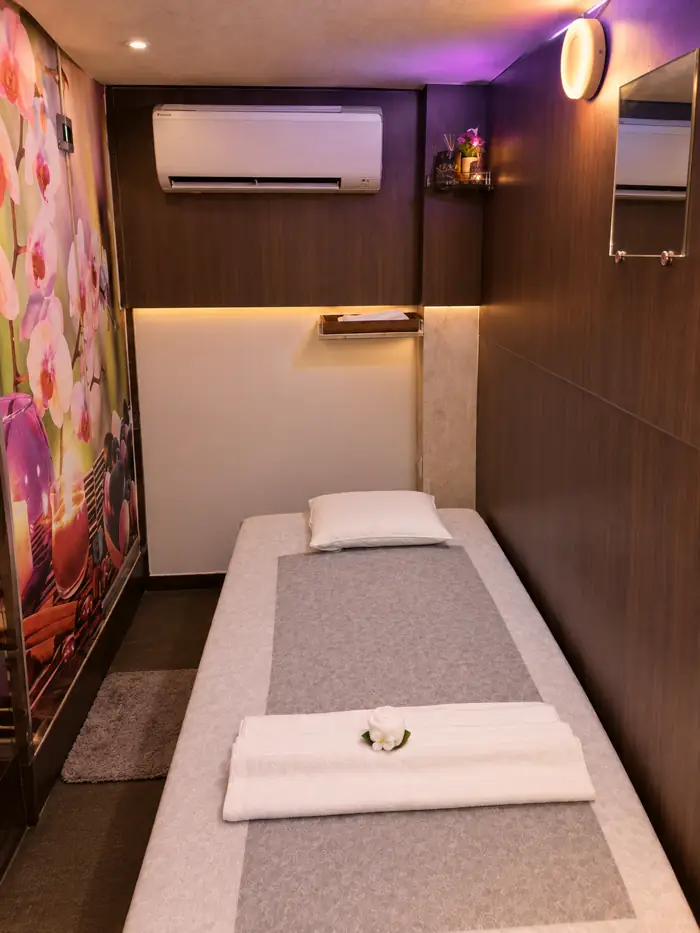 Therapy room at Florist Wellness Spa Oshiwara